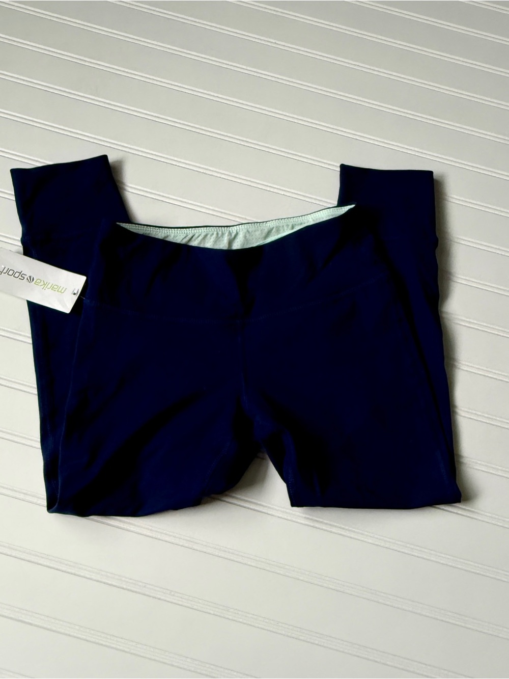 Marika Navy Woman’s Active Leggings